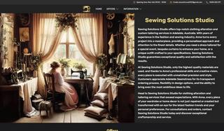 Website development for Australian seamstress website