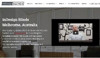 Website development for Website and online store for blinds salon in Melbourne