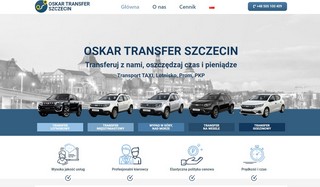 Website development for Passenger car transportation firm in Poland
