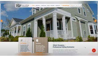 Website development for Siding Contractor