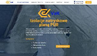 Website development for PUR foam spray insulation